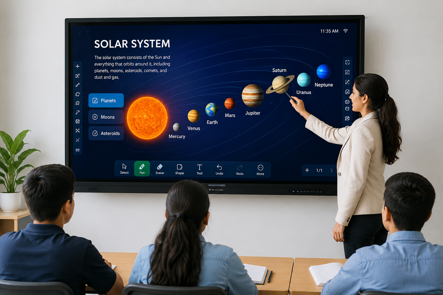 Interactive Flat Panels